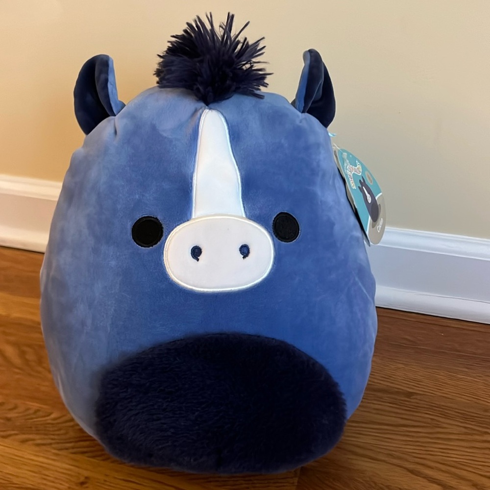 RARE silver tag Squishmallows Caden